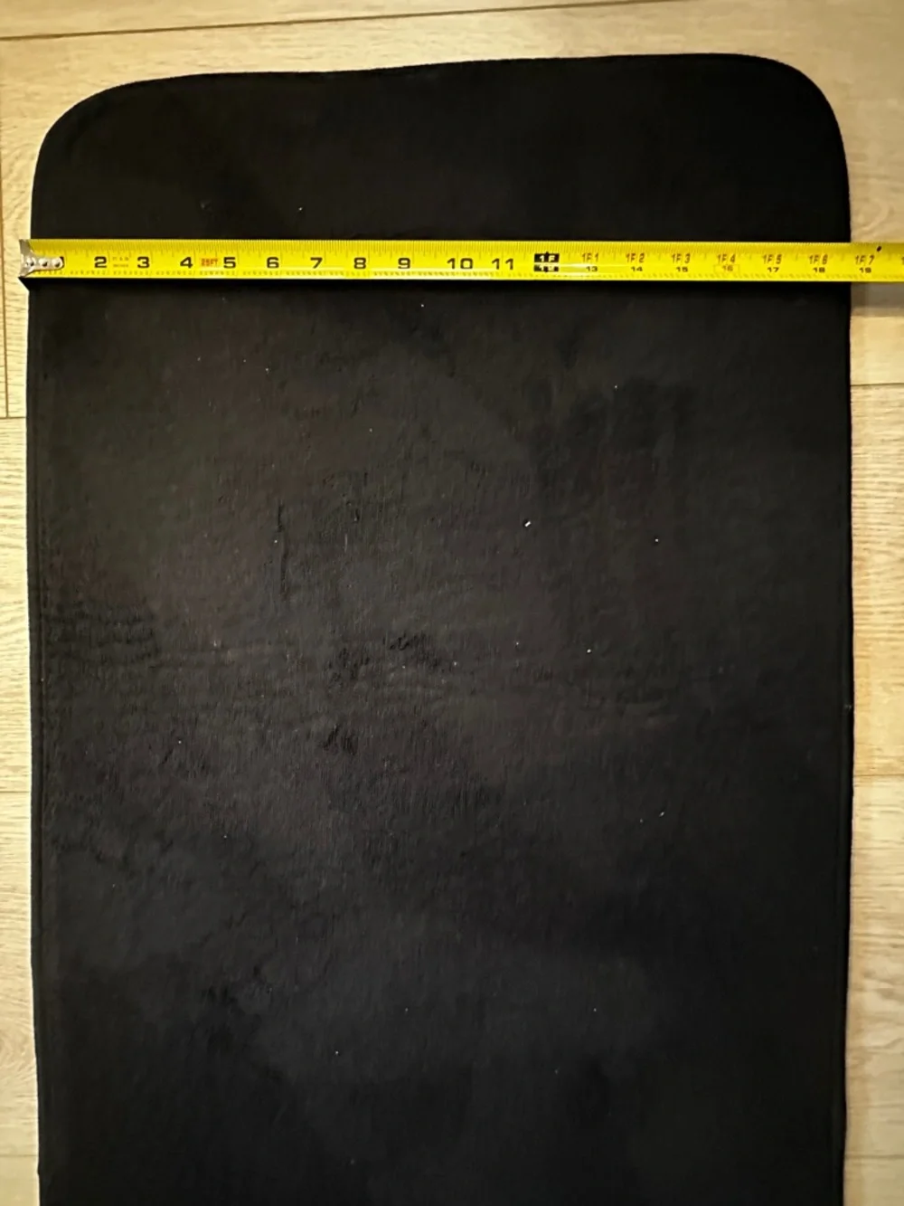Set of FOUR Soft Absorbent Floormats Black Velvet For Any Room!